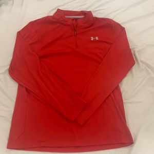 Under Amour 3/4 Zip Heat Gear (Large)